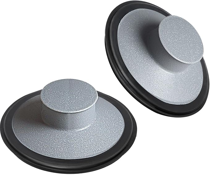 RQYEKDO 3.5" Gray Sink Stopper Fits InSinkErator Moen Waste Maid by rqyekdo