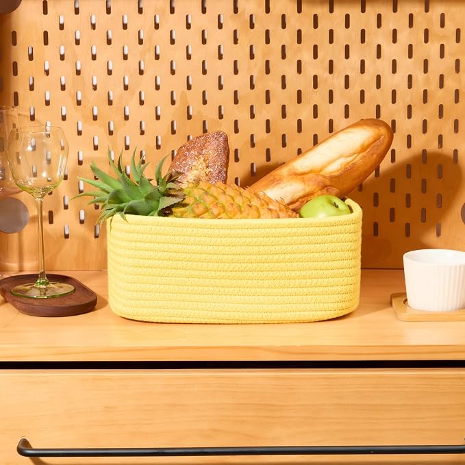 MiniArk Small Storage Baskets for Organizing | Closet Organizer Bins | Shelf - Image 5