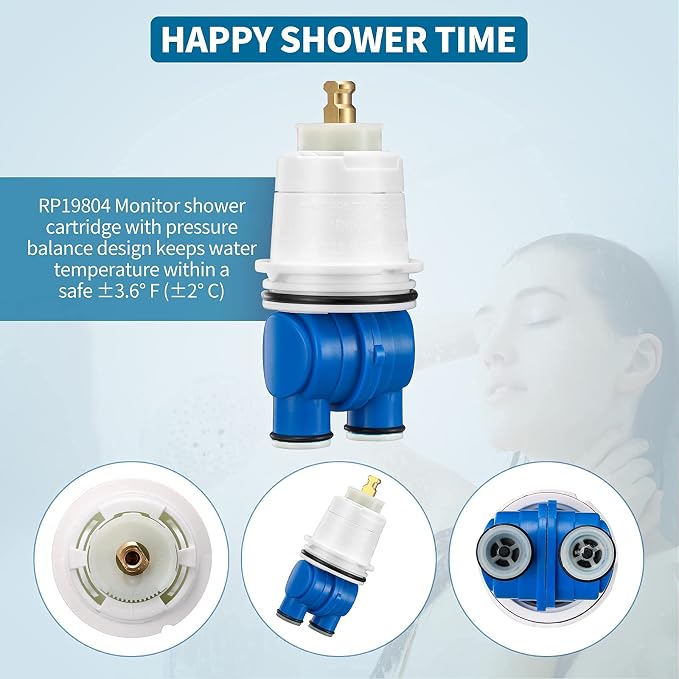 RP19804 Shower Cartridge, Faucet RP19804 Pressure Balance Cartridge - Image 5
