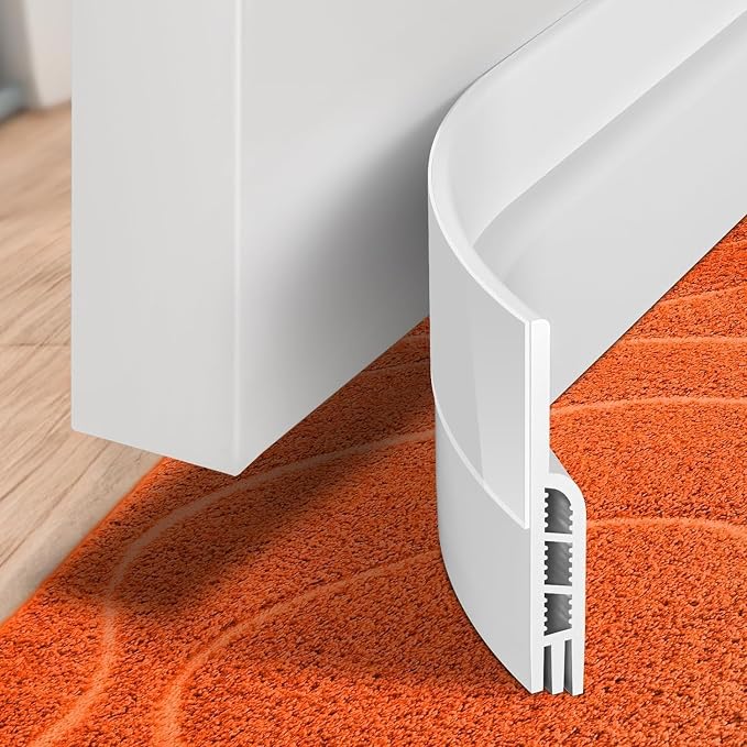 Holikme Door Draft Stopper 41inch Weather Stripping Door Seal Sweep | Under by Holikme