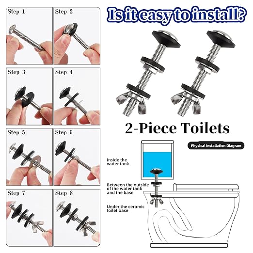 Toilet Seat Bolts Universal - Image 4
