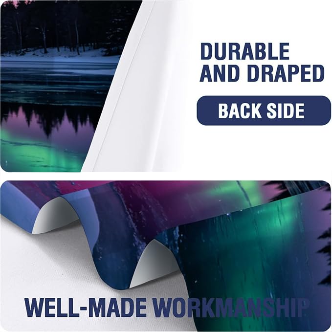 Aurora Ice Lake Blackout Curtains - Image 6