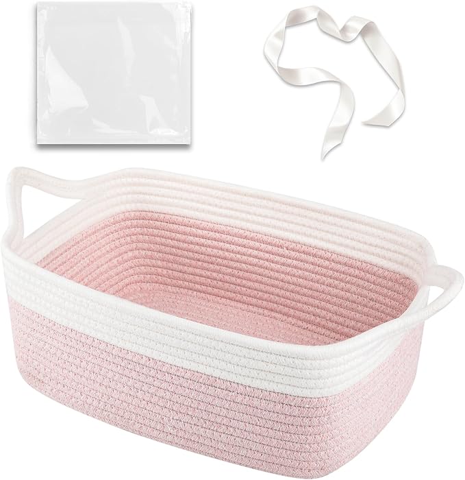 OIAHOMY Woven Basket, Gift Basket Empty by MasterofSpaceOptimization
