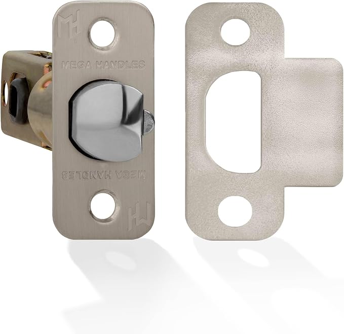 Entry Round Latch Satin Nickel - Image 7