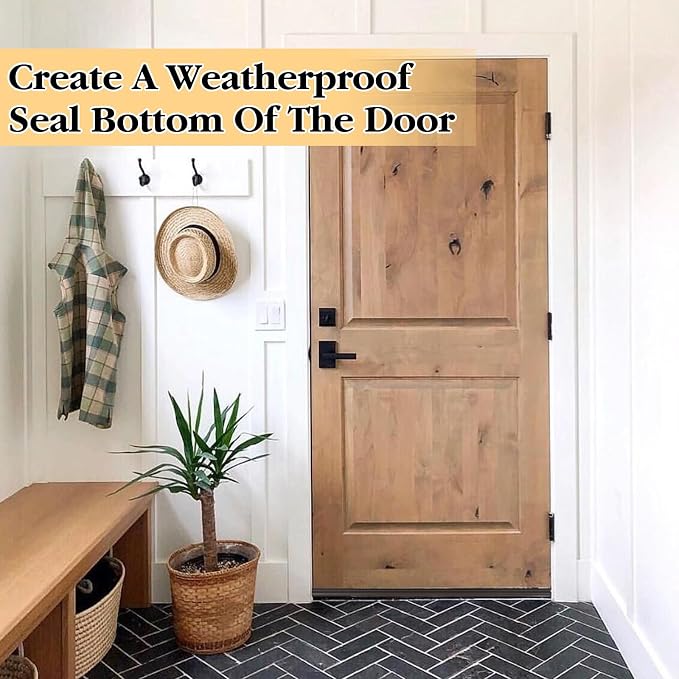 2 Pcs 36 Inch 90CM Exterior Door Sweep - Image 7