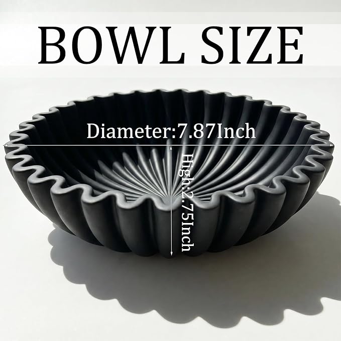 Decorative Bowls for Home Decor | Medium Model Fruit Bowl for Kitchen Counter - Image 2