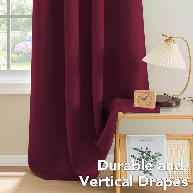 H.VERSAILTEX Curtains Ultra Sleep Well Microfiber Blackout Thermal Insulated - Image 8