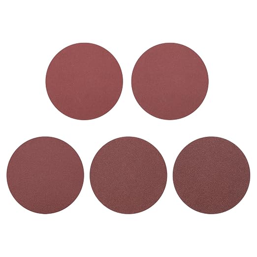 HARFINGTON 60Pcs 6Inch Sanding Disc Hook & Loop Sandpaper Aluminum Oxide | by HARFINGTON