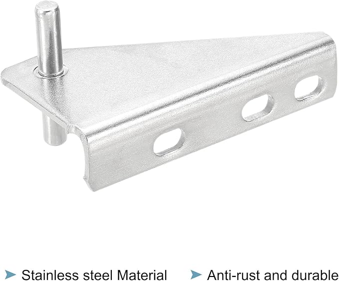 MECCANIXITY Stainless Steel Hinge Freezer Door Hinges Center Column Hinge Right - Image 4