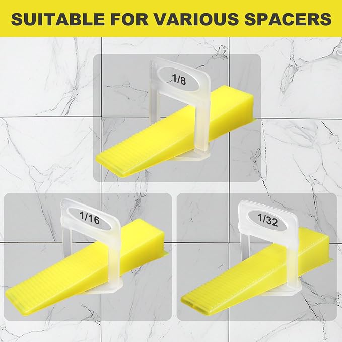 1000PCS Tile Leveling System Tile Wedges - Image 3