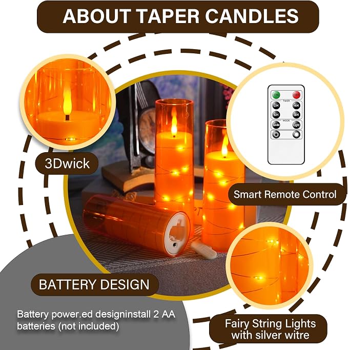 kakoya Flameless LED Candles - Image 2