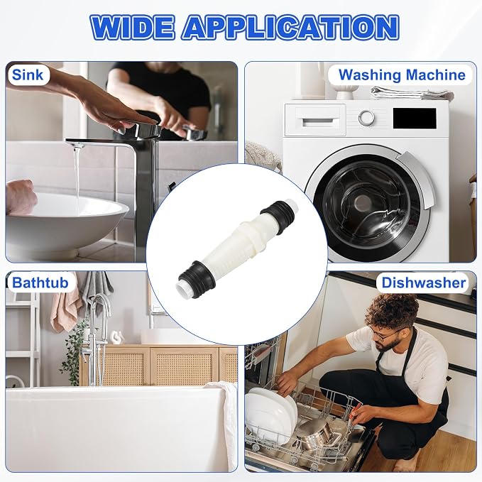 PATIKIL Washing Machine Drain Connector 2 Pcs - Image 7