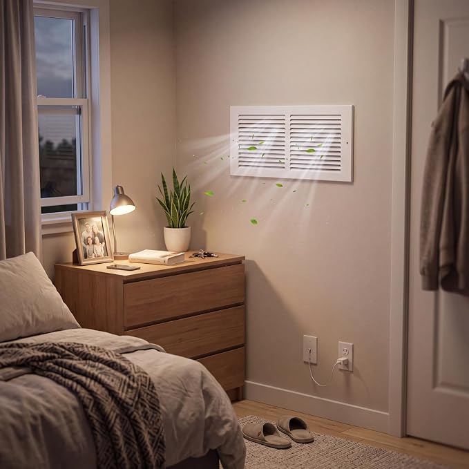 White 3 Pack Ceiling Vent Cover - Image 6