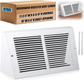 Honeydak 1 Pack Baseboard Register Vent Covers 10" x 6" Duct Opening by Honeydak