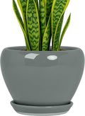 Deep Dream 8 Inch Plant Pots- Ceramic Pots by DeepDream