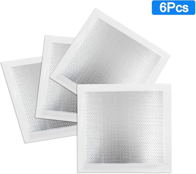 6pcs 8" x 8" Drywall Repair Patch | Patch Mesh, Screen Patch Repair, Self - Image 2