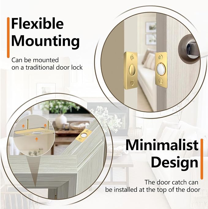 Tonitrui Upgraded Strong Magnetic Door Catch, Replacement - Image 6