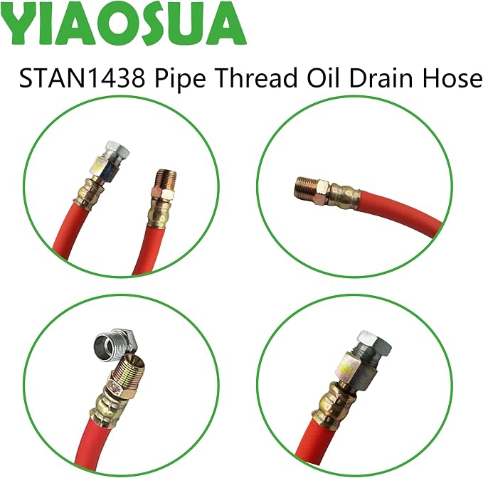 3/8" NPT Oil Drain Hose STAN1438 Fits Briggs Stratton Kohler Tecumseh Cub Cadet - Image 5