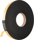 Self Adhesive Foam Tape Weatherstrip 1in x 1/4in x 33Ft High Density Foam by Kikerike