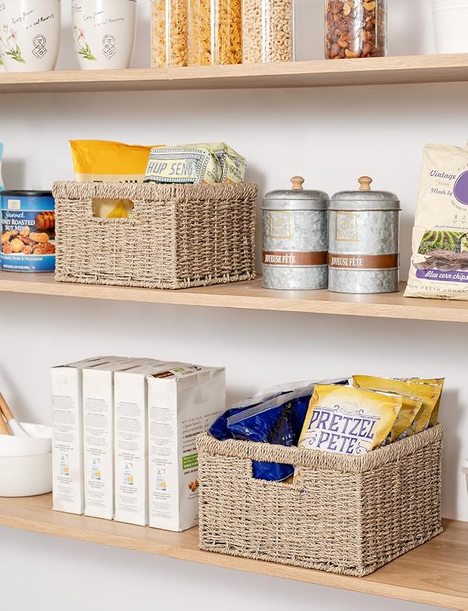 StorageWorks Wicker Storage Baskets - Image 5