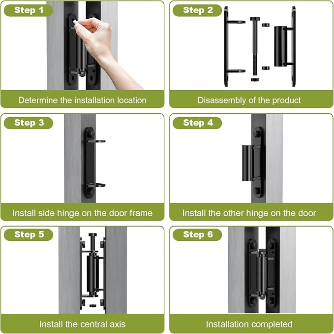 Heavy Duty Gate Hinger 7” Silent Bearing Gate Hinges | Gate Hinger - Image 9
