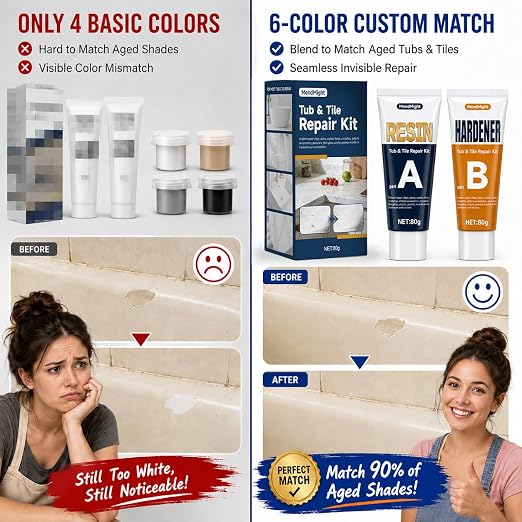 6-Color Tile Repair Kit for Porcelain Sink: DIY Fix - Image 7