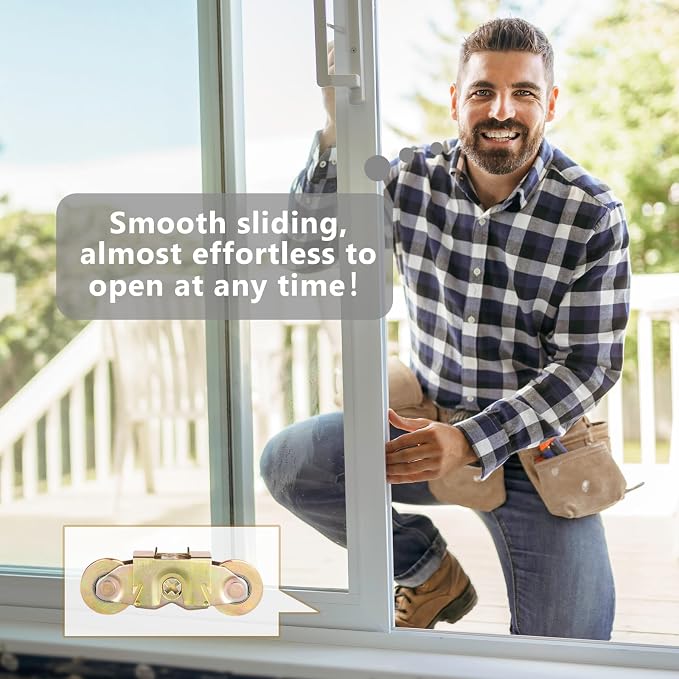 MaxxGeek Sliding Patio Door Tandem Roller Assembly Fit Andersen Sliding Door - Image 6