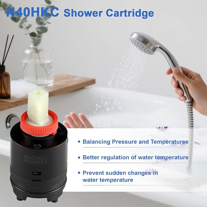 N40HKC Shower Cartridge Replacement, - Image 6