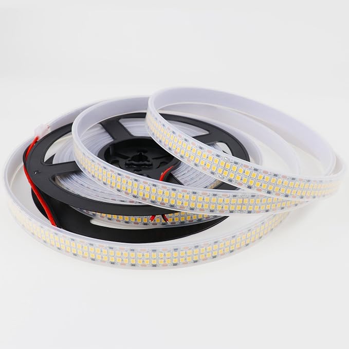 LED Strip Lights Warm White 3000K Double Row DC12V 16.4ft/5m IP67 | 2835 SMD - Image 3