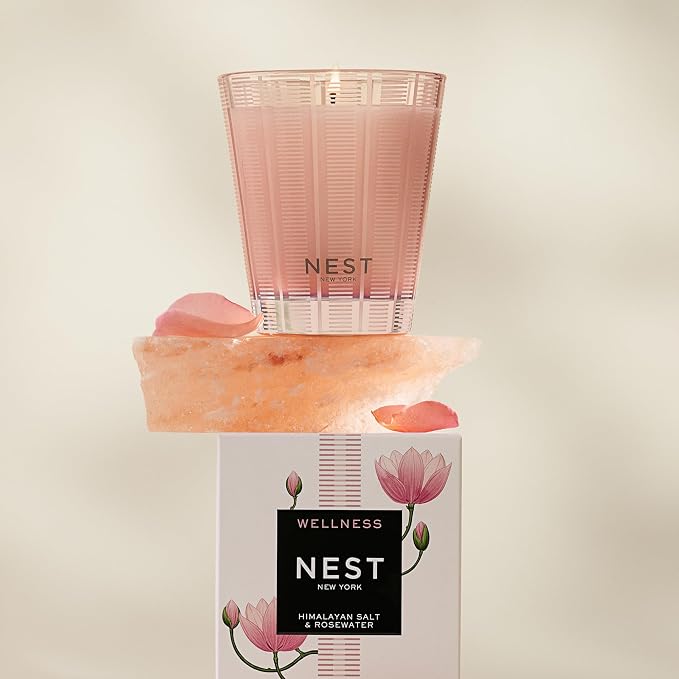 NEST New York Scented Classic Candle, Himalayan Salt & Rosewater - Image 3
