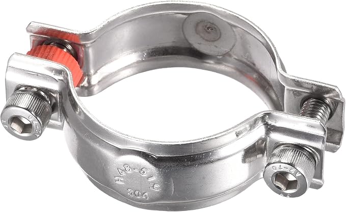 uxcell Wall Ceiling Mount Pipe Supports, 304 Stainless Steel Adjustable Pipe - Image 4