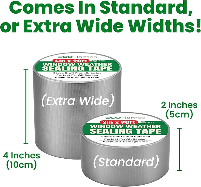 ECOHomes Window Weather Sealing Tape | Weather Stripping Tape, To Stop Drafts - Image 6