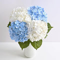 4Pcs 21in Latex Real Touch Hydrangea Artificial Flowers | Lifelike Large by MARTINEMALL