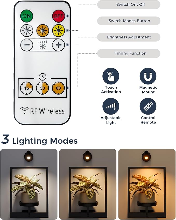 Bamworld Hanging Planters for Indoor Plants Wall Decor Living Room Light | - Image 7
