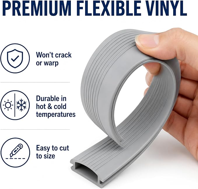 3-Pack 36 Inch Door Threshold Seal Replacement Insert, Door Threshold Strip & - Image 5