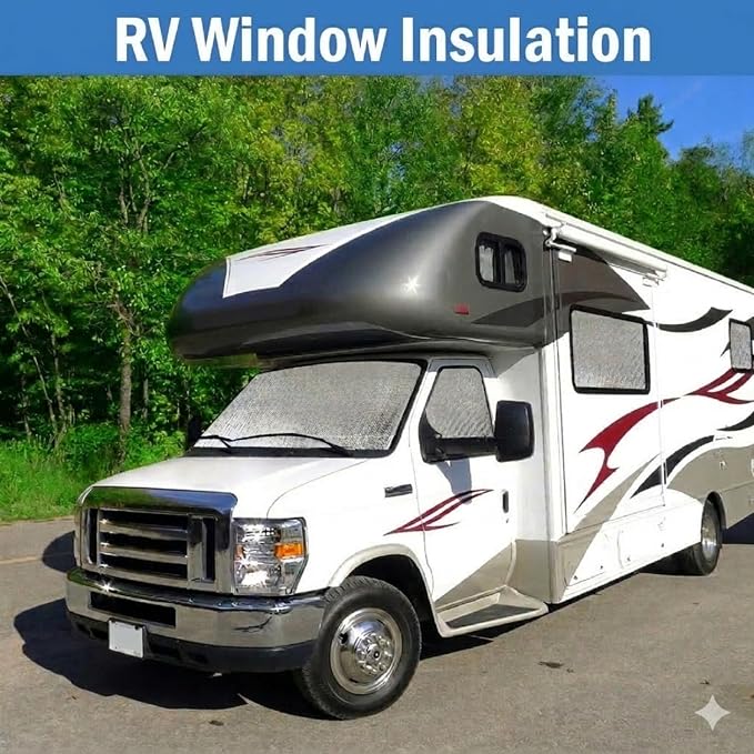 YoleShy Double Reflective Insulation 24 in X 20 FT RV Window Insulation - Image 3