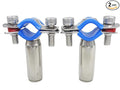 Stainless Steel Adjustable Pipe Clamp Bracket by NOVSINO