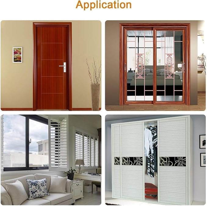CloudBuyer Weather Stripping for Door, Insulation Weatherproof Doors and - Image 8