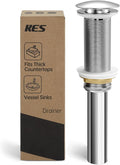 KES Polished Chrome Bathroom Sink Drain by KES