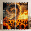 jejeloiu 3D Tornado Blackout Shades Window Treatments Natural Disaster Window by jejeloiu