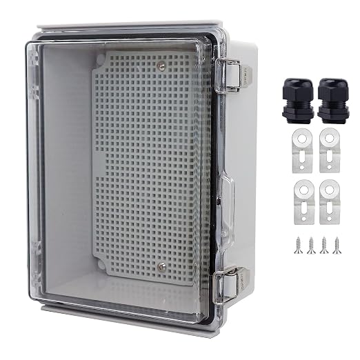 Waterproof Junction Box, ABS Plastic Electrical Box by LuSumtly