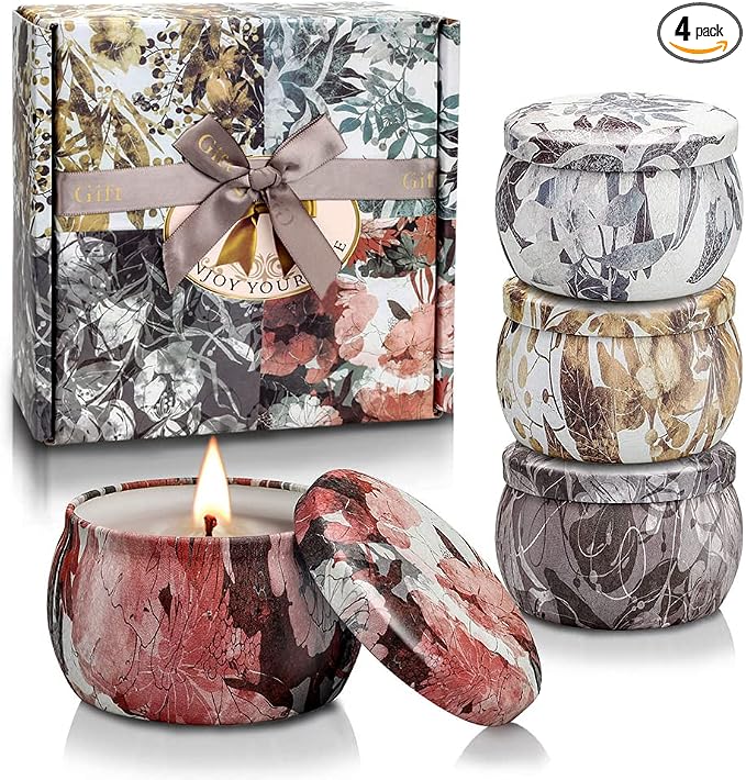 Scented Candles Gift Set, Aromatherapy Candles by YINUOLIGHT