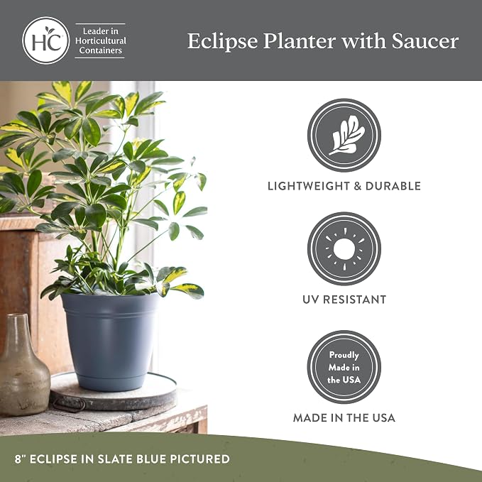 The HC Companies Eclipse Round Planter - Image 4