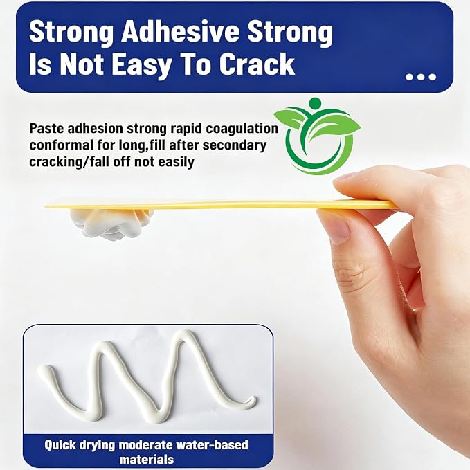 Drywall Repair Kit, Quick Drying & Efficient Wall Repair Paste, Holes & Cracks - Image 5