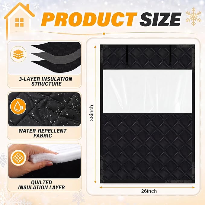 Beeveer Visible Thermal Window Attic Insulation Kit, Oxford Cotton | - Image 2