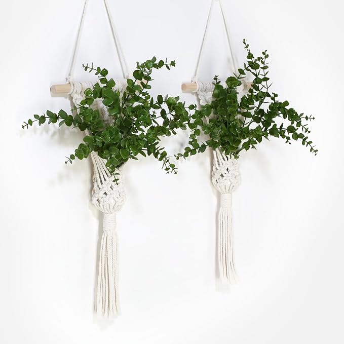 Macrame Wall Hanging Plants by UBOSU