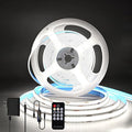 ZSLAIFU COB LED Strip Light 24V, 16.4ft White LED Light Strip by ZSLAIFU