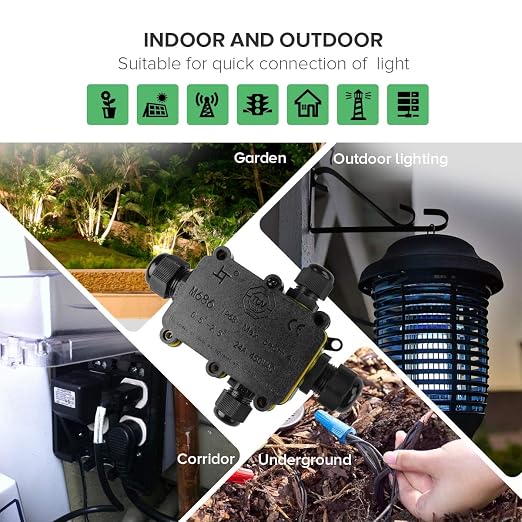 La Vane IP68 Waterproof 4 Way Electrical Junction Box - Image 6