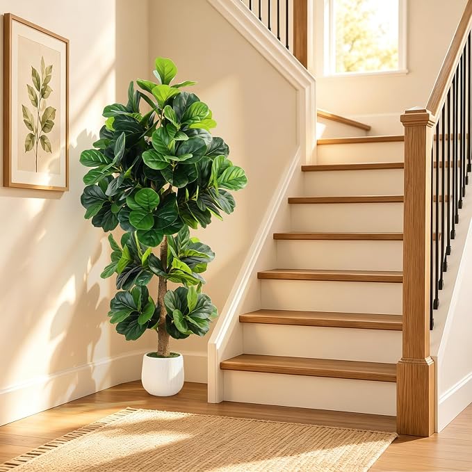 GTIDEA 6FT Artificial Fiddle Leaf Fig Tree - Image 5