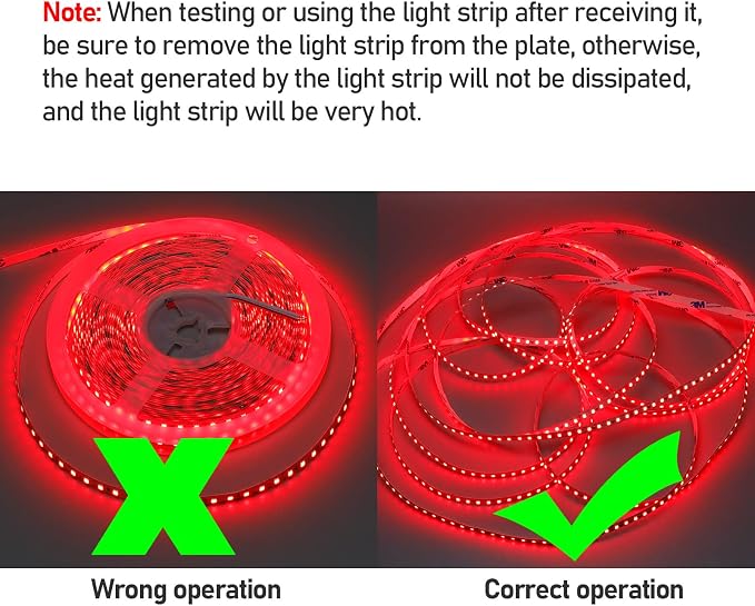 USB Red 620-625nm LED Strip 5V USB Powered 13.12ft/4M | 240LEDs Flexible - Image 6